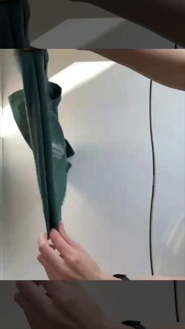 Простой способ аккуратно сложить футболку 👕