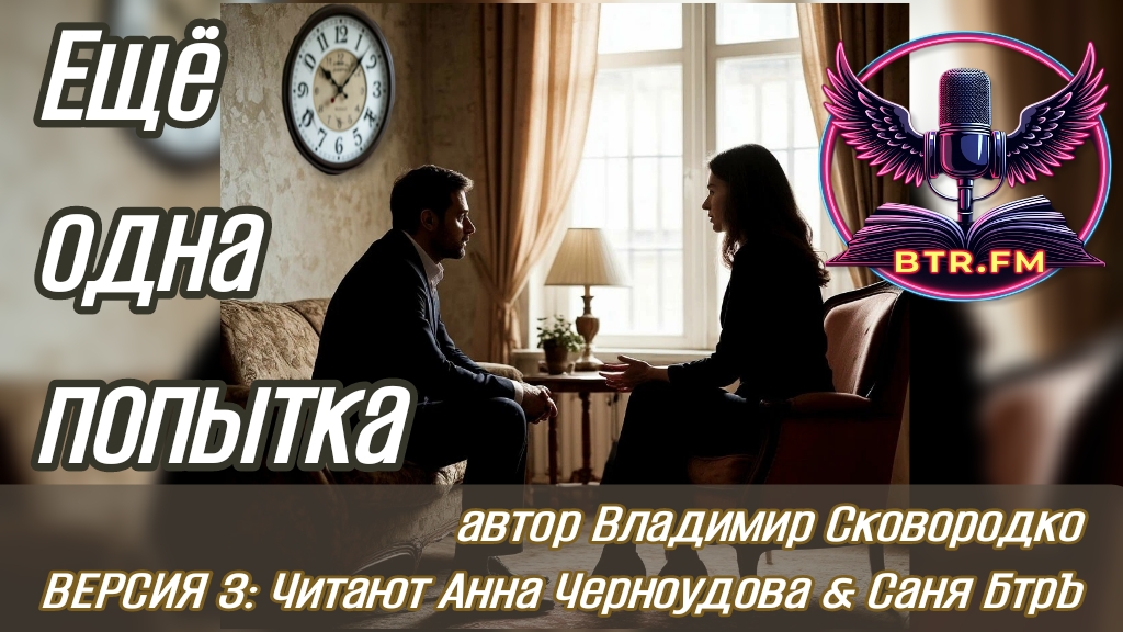 АУДИОКНИГА. Ещё одна попытка. Версия 3. Автор Владимир Сковородко. Саня БтрЪ (Студия BTR_FM)