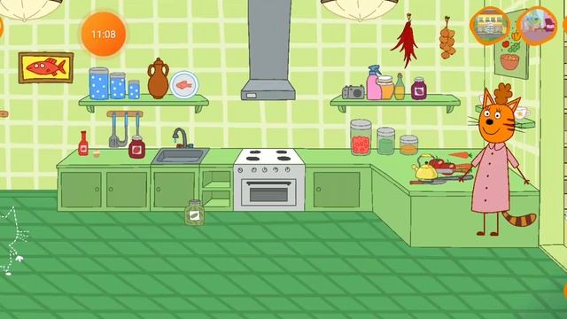 три кота  игра для детей от 3 до 6 лет