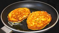 Вкуснейшие оладьи из капустного салата! Как я рада, что нашла этот рецепт! Быстрый завтрак!