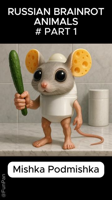 Russian brainrot animals - PART 1 #italianbrainrot #brainrotanimals