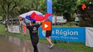 Спортсмен из РФ пробежал 1 тыс. км за шесть дней и победил в марафоне во Франции