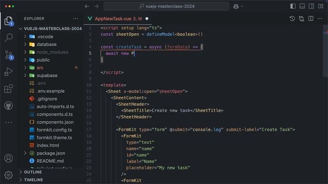 111.Create-a-Form-for-Tasks-using-FormKit