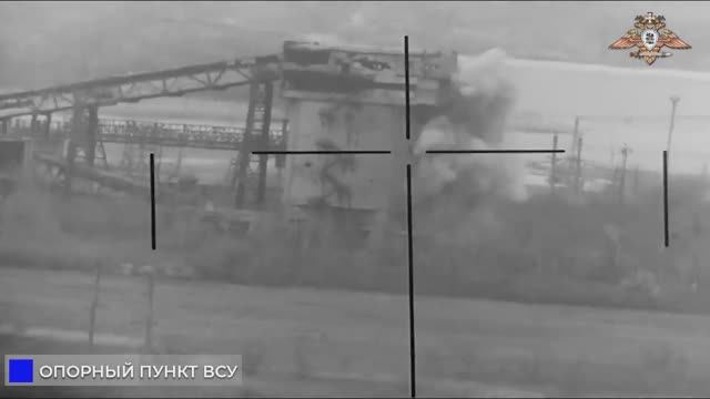 Уничтожение опорного пункта ВСУ в районе Дзержинска