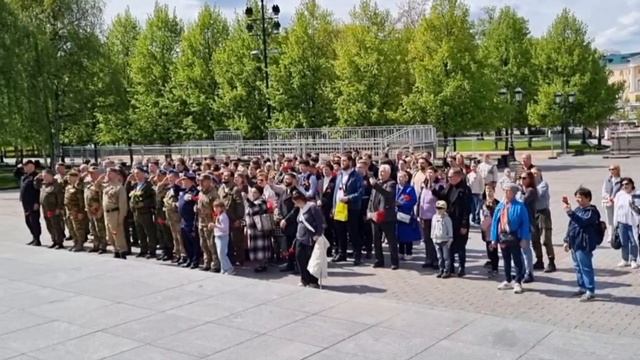 К 80-летию Победы "Ветераны России" возложили цветы к Могиле Неизвестного Солдата.4 мая 2025 года