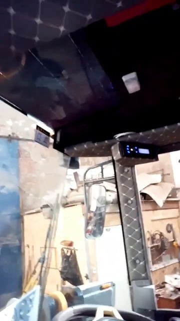 Отделка салона на китайском погрузчике Гранит своими