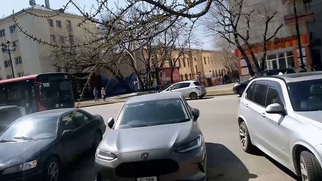 29.04.2024 г. Хабаровск, кусочек ул. Пушкина возле Дворца бракосочетания