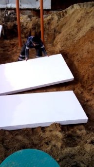 Монтаж Септика Танк производительностью 1600 л(8)