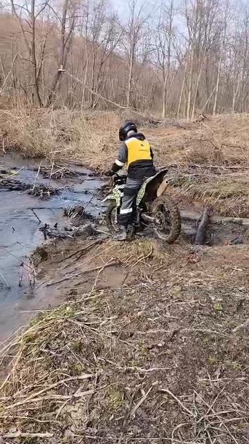 гюрза м6,  первая грязь после сборки