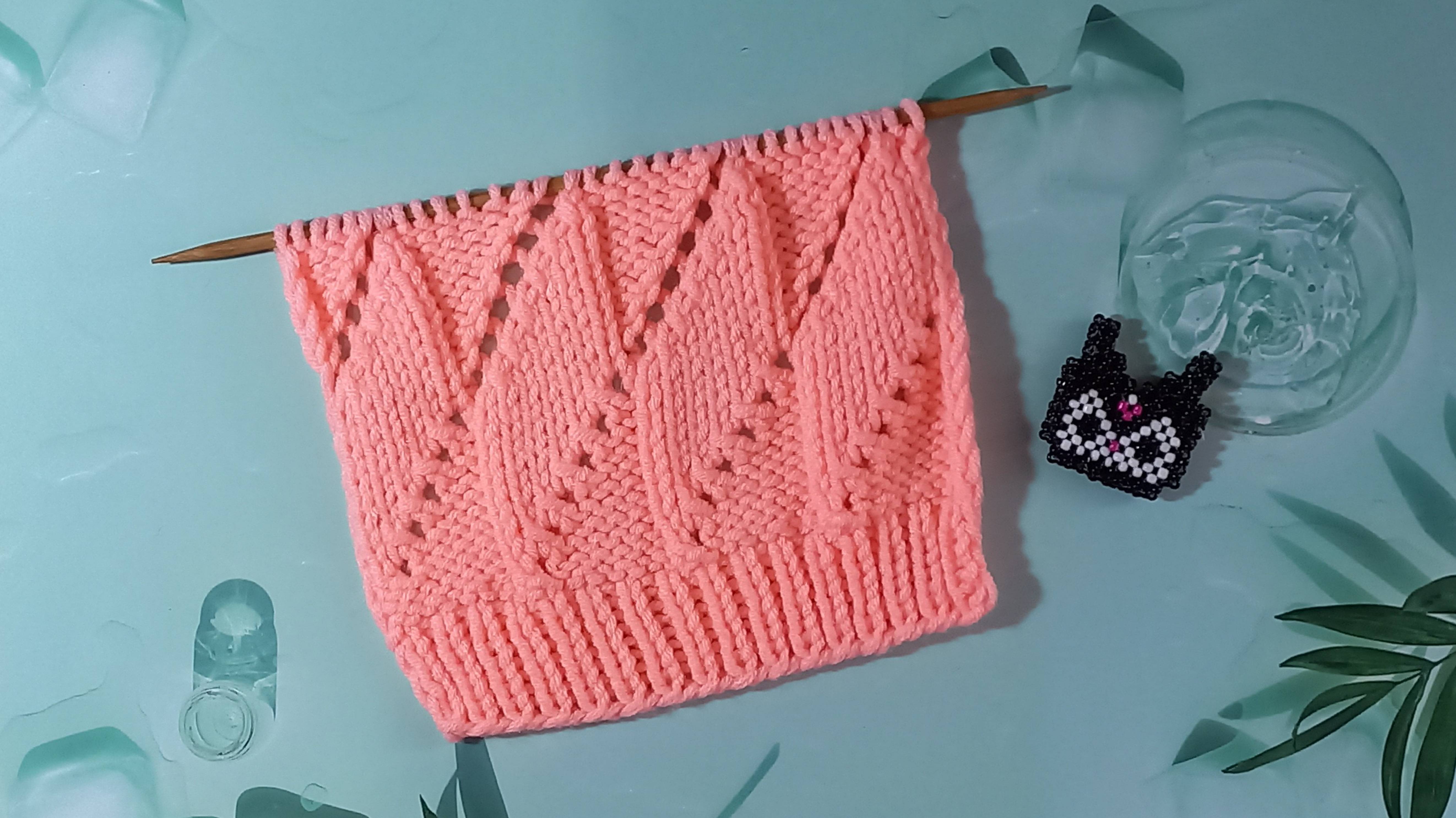 МК Узор спицами