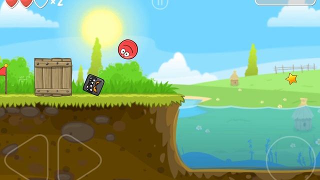 как пройти зелёные холмы  red ball 4
