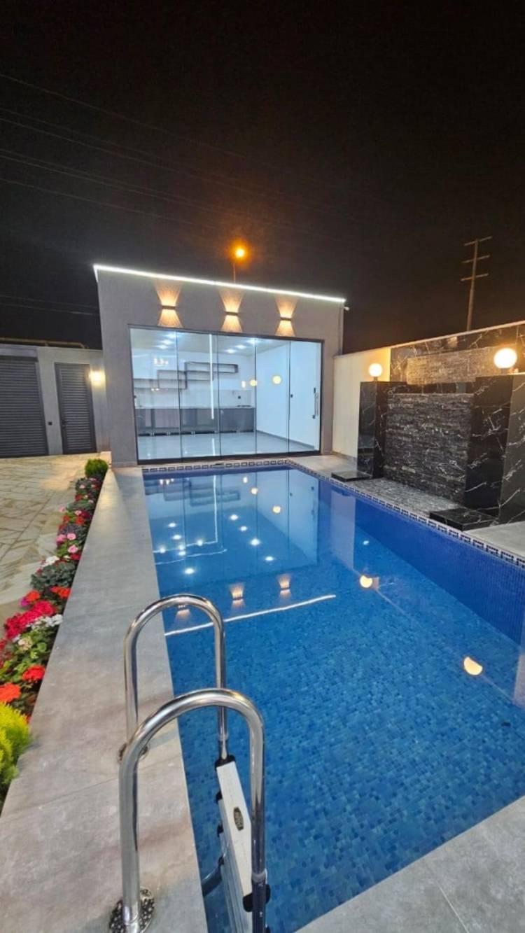 Продаётся современный одноэтажный дом в Баку с бассейном +994 55 868 86 86 | www Villa az