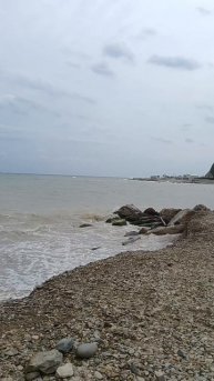 Море не в духе😉💚