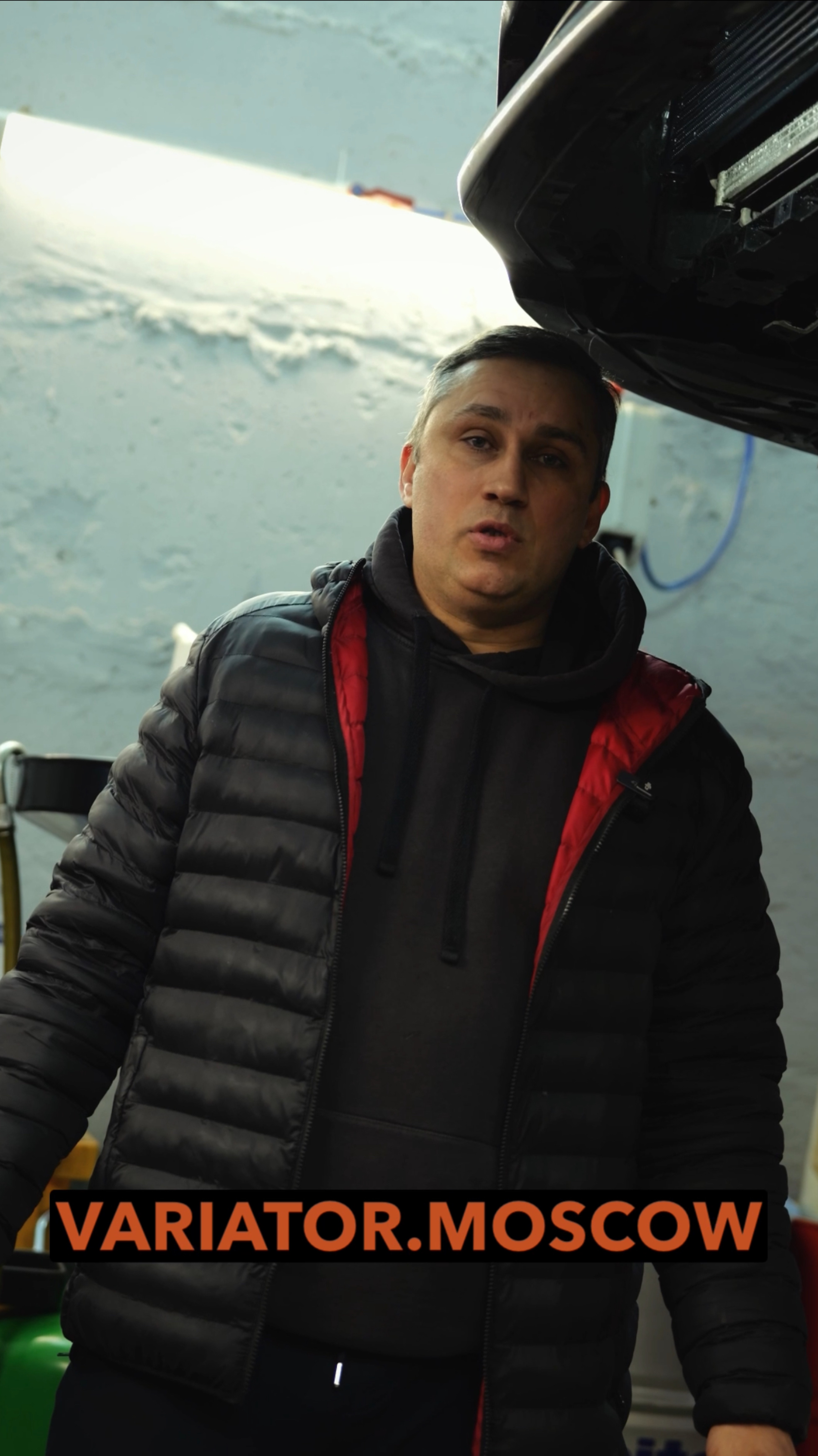 Nissan Teana L33. Установка радиатора CVT.