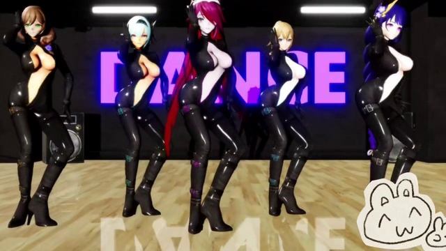 Аниме Mmd R18 - Genshin mommies - Come Closer, Dance