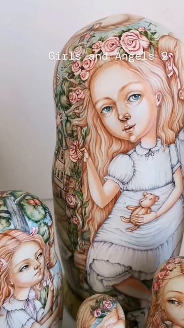 🪆МАТРЕШКА "Девочки и Ангелы"