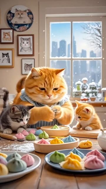 Вся семья в сборе. 😺😻😺😻😺