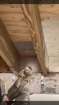 #shorts теплоизоляция методом напыления ППУ профессиональным оборудованием GRACO Reactor. Penoglass