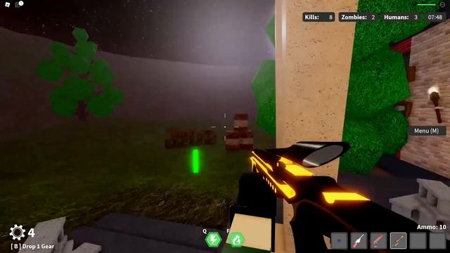 Roblox: infection (alpha)играем за зомби и человека