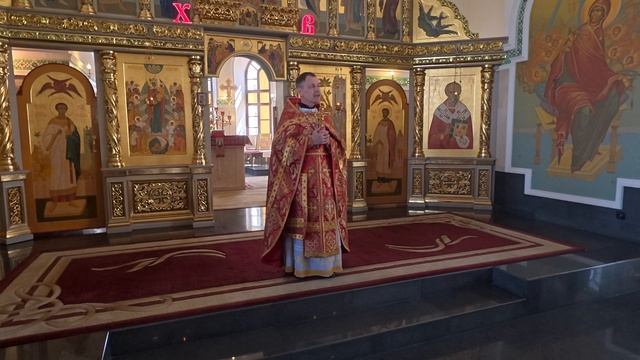 Проповедь о. Олега. 04.05.25. Воскресенье в Храме