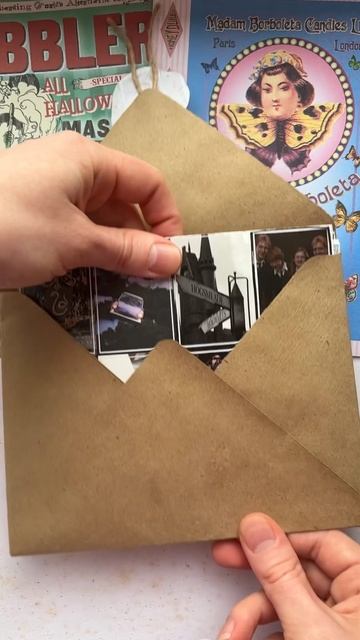 Серая страничка #скрапбукинг #творчество #идеи #гаррипоттер