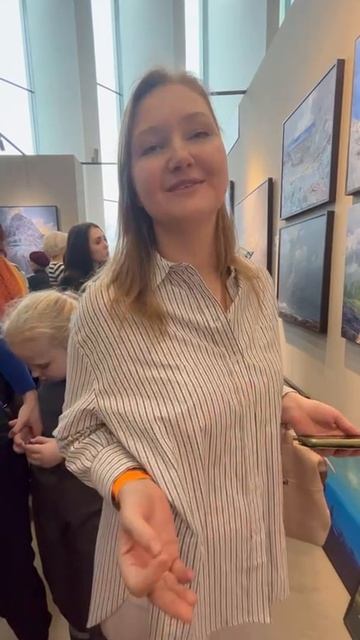 Отзыв посетителя выставки Александра Имедеева, АртМир 2025 год