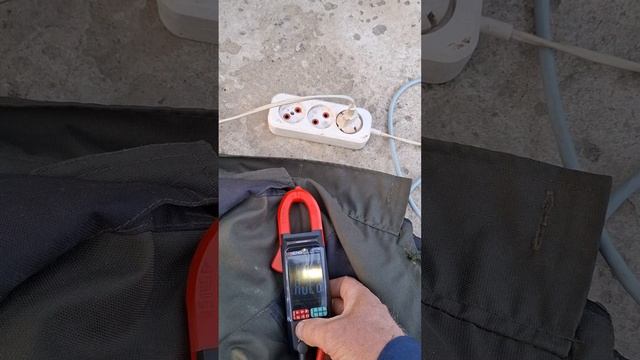 1000022996.mp4 (Собака наблюдает за измерением напряжения для тестирования сопротивления заземления)