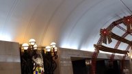 Метро "Трубная" ко Дню Победы