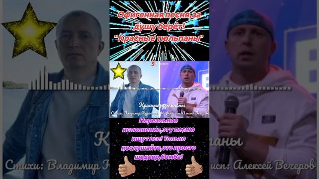 Красные тюльпаны
Музыка, исп: Алексей Вечеров
Стихи: Владимир Курочкин