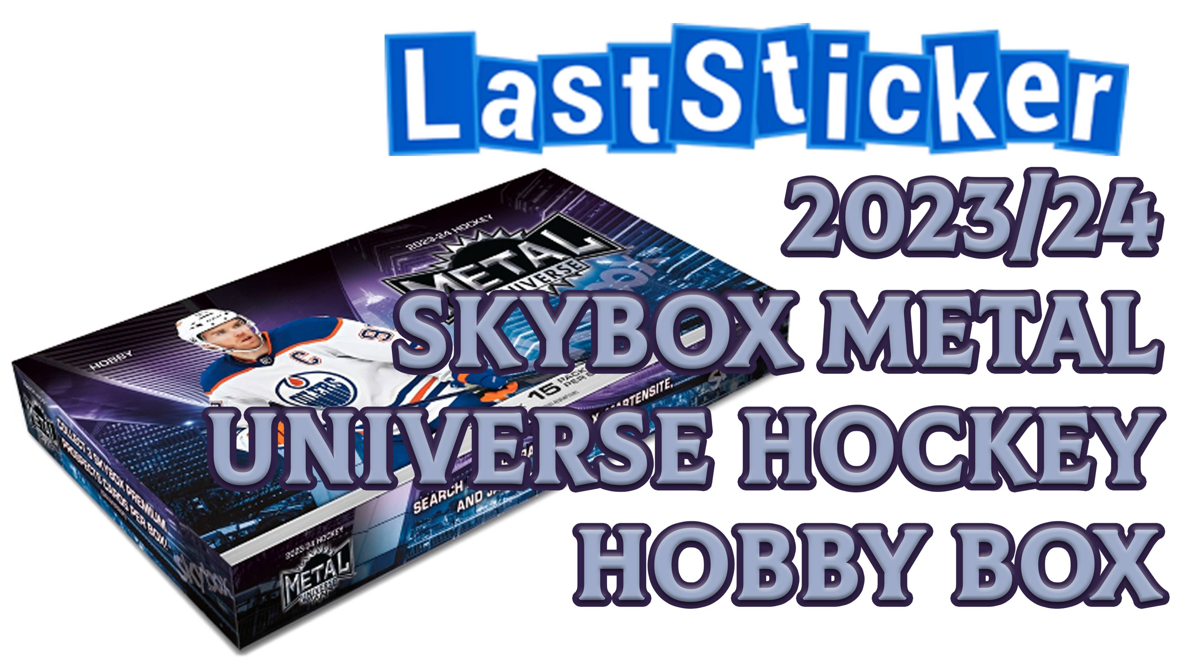 Бокс-брейк Хобби бокса по коллекции 2023-24 Upper Deck SkyBox Metal Universe Hockey