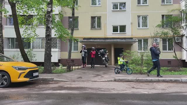 Покатушки с двойкой #africa twin1000 #honda #weekend #трудмай #2025 #природа