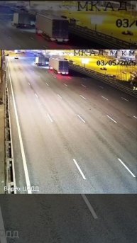 На 67 км МКАД сломался автомобиль.