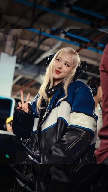 Rosè from Blackpink and Formula-1