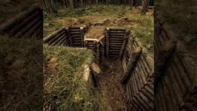 в землянке (с днём Великой победы)