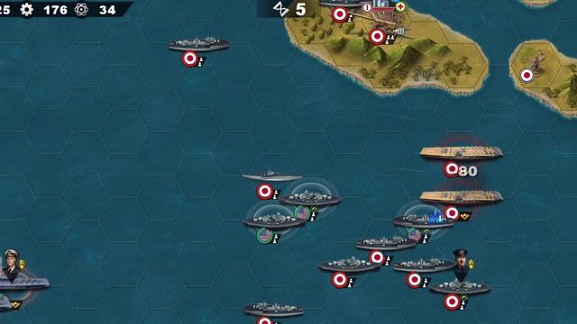 World Conqueror 4 прохождение  Battle of the Coral sea