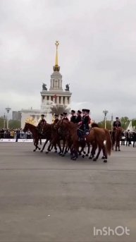 КОННОЕ ПРЕДСТАВЛЕНИЕ НА ВДНХ