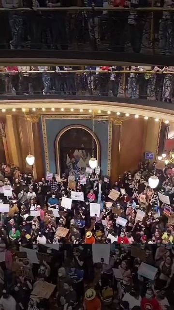 Митинг в США