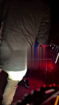 Абу-бандит угрожал мужчине из-за конфликта на велодорожке !!!