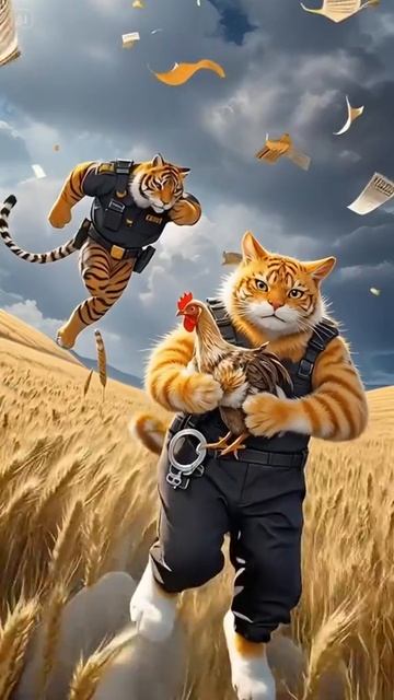 Рыжий котик попал в тюрьму