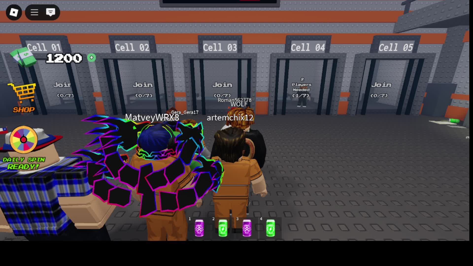 Играю в ПОБЕГ ИЗ ТЮРЬМЫ В РОБЛОКС ( 2 часть )