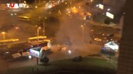 Видео протестов и разгона у ст. метро Пушкинской в Минске 10 августа 2020 года