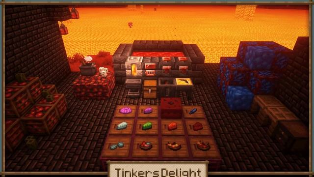 Обзор Мода Tinkers Construct Delight для Minecraft 1.20.1