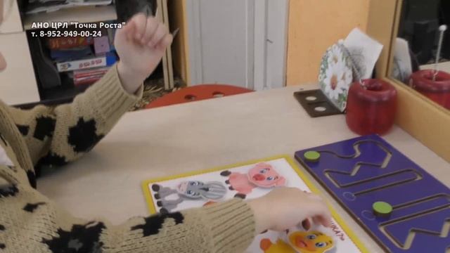 Развивающие занятия педагога-психолога с детьми. АНОЦРЛ "ТОЧКА РОСТА"