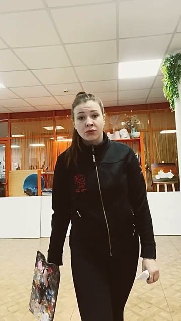 Самый мой длинный холст 🙂 угадаете сколько метров?