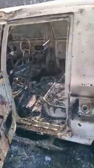 Уничтоженный русскими дронами на Южно-Донецком направлении пикап боевиков киевского режима !!!