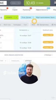 Как работать только по задачам за сегодня #Shorts
