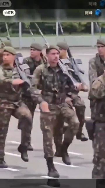 Бразильский парад военных