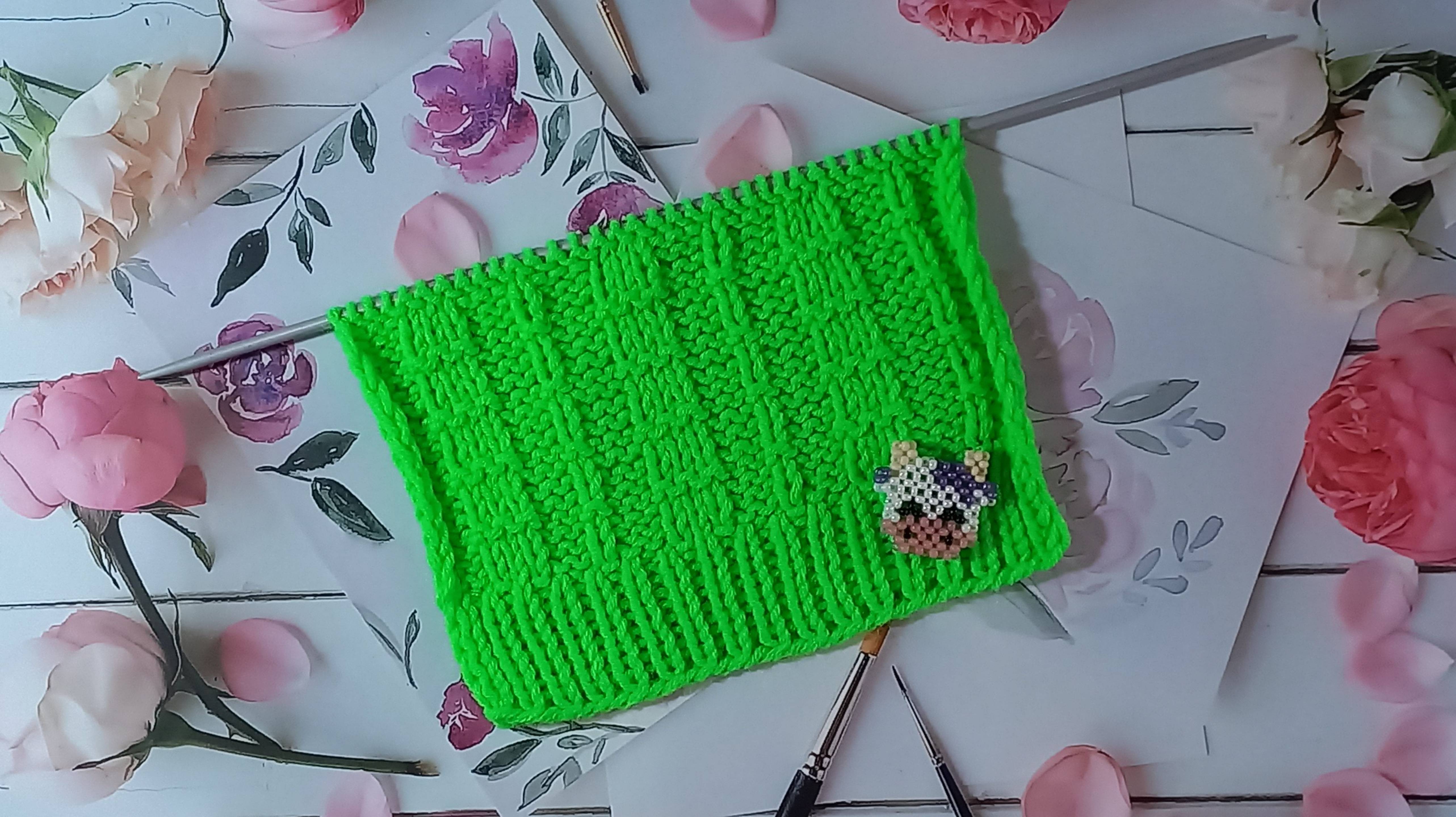 МК Узор спицами