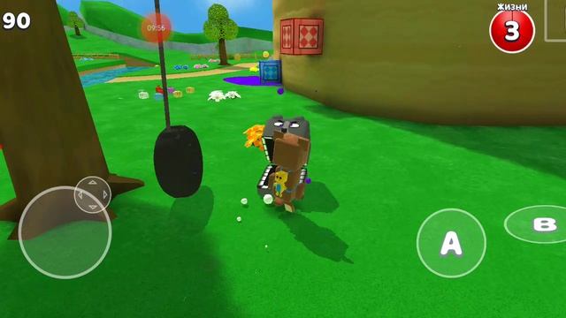 Играю в Super Bear Adventure.