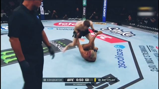 UFC : Кори Сэндхаген VS Дейвисон Фигередо / полный бой